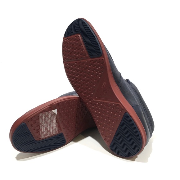 UGG HULMAN PERF CHUKKA SNEAKERS -NAVY LEATHER -MEN’S US 13 -NEW - Picture 8 of 8